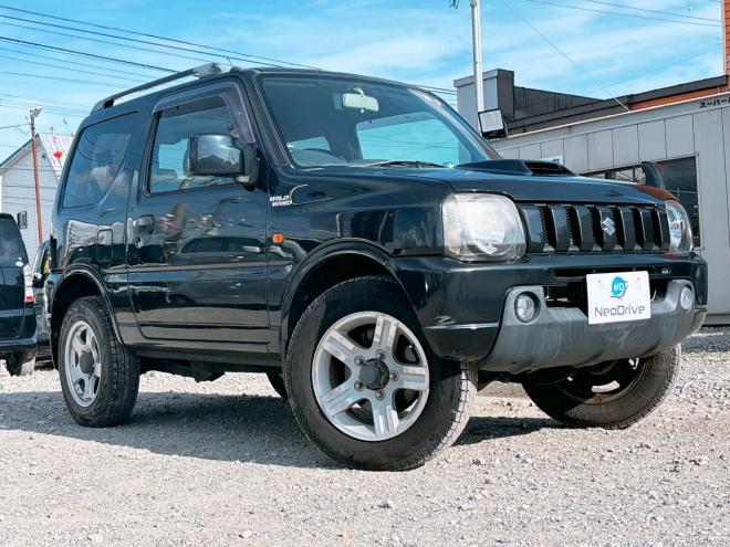 ジムニー660ワイルドウインド 4WD　ローンが不安な方＜優遇ローン＞1年保証　寒冷地仕様　フロントフォグ