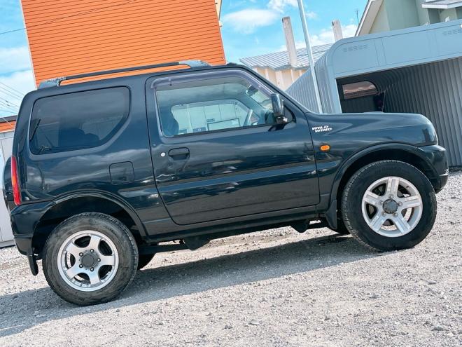 ジムニー660ワイルドウインド 4WD　ローンが不安な方＜優遇ローン＞1年保証　寒冷地仕様　フロントフォグ