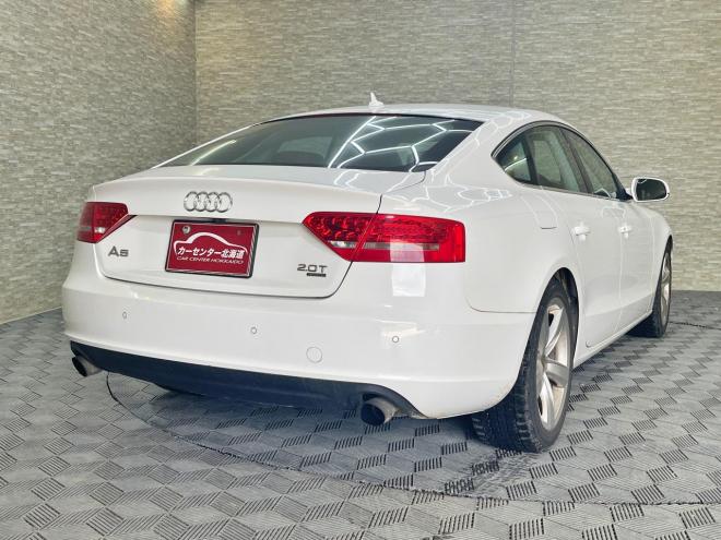 アウディA5 スポーツバック 2.0TFSI クワトロ 4WD 5年保証 スマキー ナビTV ETC シートヒーター 寒冷地仕様 禁煙 車検整備2年付 修復歴無
