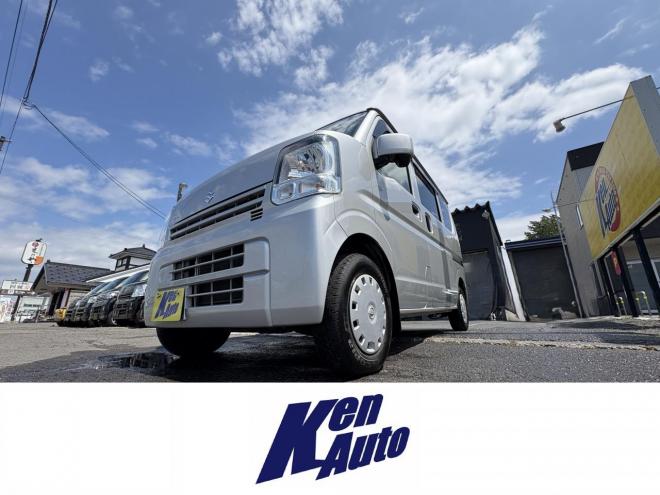 エブリィEVERY VAN 4WD JION TURBO寒冷地仕様　本州仕入　TURBO ブレーキアシスト　VSC Bluetoothフルセグナビ　バイザー　電動格納ミラー　リアヒーター　エンジンオイル交換　ATF交換　取説・保証書・記録簿2枚 4WD 660 5Dr