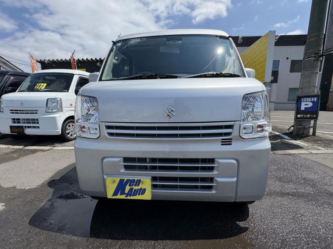 エブリィEVERY VAN 4WD JION TURBO寒冷地仕様　本州仕入　TURBO ブレーキアシスト　VSC Bluetoothフルセグナビ　バイザー　電動格納ミラー　リアヒーター　エンジンオイル交換　ATF交換　取説・保証書・記録簿2枚 4WD 660 5Dr