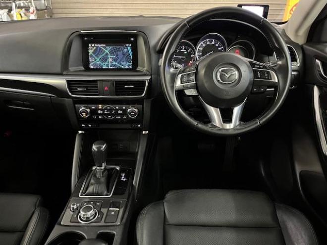 CX-5ＸＤ　Ｌパッケージ　本州仕入　ワンオーナー　禁煙車　ＷＡＫＯＳバリアスコーティング済　スカイアクティブディーゼルターボ　純正１９インチＡＷ　社外ＡＷ＋スタッドレスタイヤ付　純正ナビ（Ｂｌｕｅｔｏｏｔｈ）＋バックカメラ＆サイドカメラ　ＢＯＳＥサウンド　純正ブラックレザーシート　レーダークルーズコントロール　ブラインドスポット　車線逸脱警報　ＬＥＤヘッドライト　両席シートヒーター　アドバンスキー　横滑り防止装置　ＥＴＣ 4WD 2200 5Dr