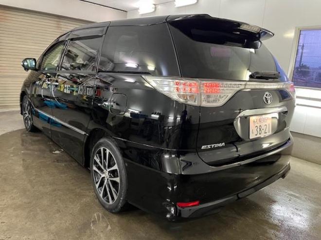 エスティマアエラス　プレミアムエディション　後期型　寒冷地仕様　禁煙車　ＷＡＫＯＳバリアスコーティング済　純正１８インチＡＷ　純正１７ＡＷ＋スタッドレスタイヤ付　両側パワースライドドア　純正ハーフレザーシート　イクリプスナビ（フルセグ地デジ　ＤＶＤ再生　Ｂｌｕｅｔｏｏｔｈ）＋バックカメラ　エンジンスターター　ＰＵＳＨスタート　スマートキー　クルーズコントロール　タイミングチェーン車　ＨＩＤ ヘッドライト　フロントガラス熱線　リアヒーター 4WD 2400 5Dr