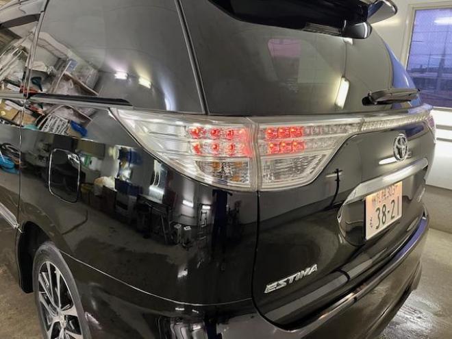 エスティマアエラス　プレミアムエディション　後期型　寒冷地仕様　禁煙車　ＷＡＫＯＳバリアスコーティング済　純正１８インチＡＷ　純正１７ＡＷ＋スタッドレスタイヤ付　両側パワースライドドア　純正ハーフレザーシート　イクリプスナビ（フルセグ地デジ　ＤＶＤ再生　Ｂｌｕｅｔｏｏｔｈ）＋バックカメラ　エンジンスターター　ＰＵＳＨスタート　スマートキー　クルーズコントロール　タイミングチェーン車　ＨＩＤ ヘッドライト　フロントガラス熱線　リアヒーター 4WD 2400 5Dr