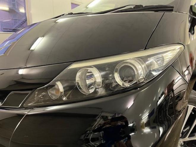 エスティマアエラス　プレミアムエディション　後期型　寒冷地仕様　禁煙車　ＷＡＫＯＳバリアスコーティング済　純正１８インチＡＷ　純正１７ＡＷ＋スタッドレスタイヤ付　両側パワースライドドア　純正ハーフレザーシート　イクリプスナビ（フルセグ地デジ　ＤＶＤ再生　Ｂｌｕｅｔｏｏｔｈ）＋バックカメラ　エンジンスターター　ＰＵＳＨスタート　スマートキー　クルーズコントロール　タイミングチェーン車　ＨＩＤ ヘッドライト　フロントガラス熱線　リアヒーター 4WD 2400 5Dr