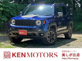 ジープ　レネゲード トレイルホーク 4WD　ワンオーナー/リフトUP/純正ナビ/Bカメラ 正規輸入車 2400