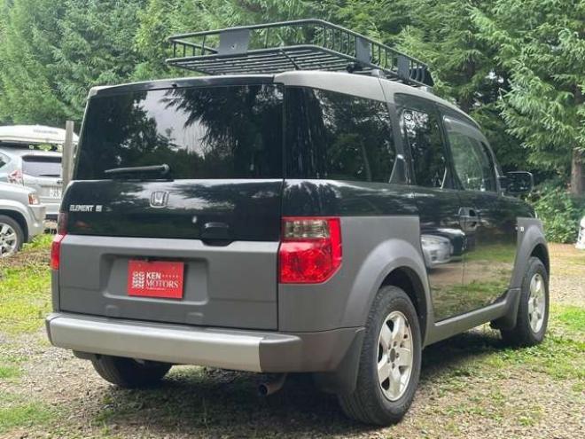 エレメント2.4 4WD　ETC/社外ナビ/後席モニター/ルーフラック 2400