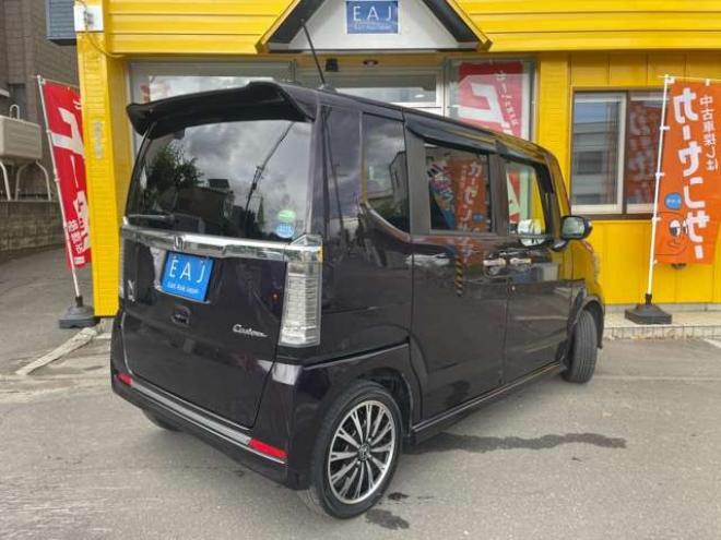 N-BOXカスタムG ターボSSパッケージ 4WD　1年保証 両側電動スライドドア Bluetoothナビ TV バックカメラ エンジンスターター 660