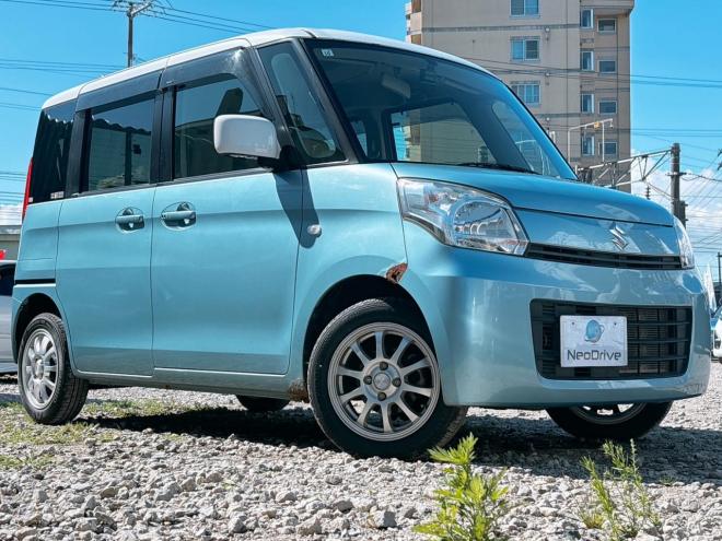 スペーシア660X 4WD　ローンが不安な方＜優遇ローン＞1年保証　ワンオーナー　片側スライドドア　スマートキー 
