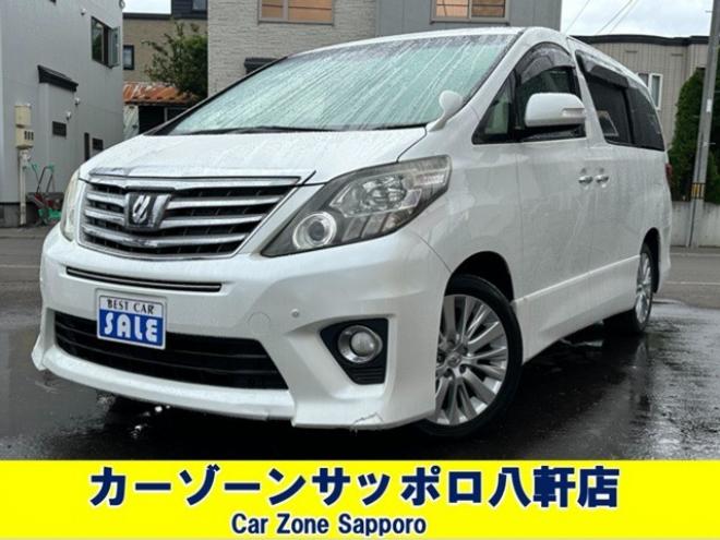 アルファード2.4 240S 4WD　両側パワースライドドア　フルセグTV 2400