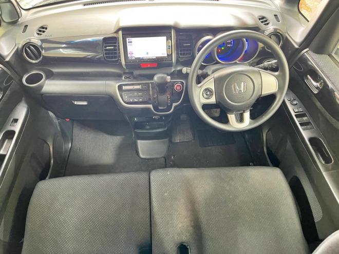 N-BOXG SSパッケージ 4WD 5年保証 スマキー 両側パワスラ ナビTV Bカメ 寒冷地仕様 禁煙 車検整備2年付 修復歴無