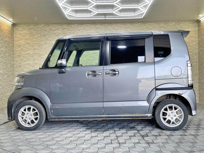 N-BOXカスタムG Lパッケージ 4WD 5年保証 スマキー パワスラ ナビTV ETC 寒冷地仕様 車検整備2年付 修復歴無