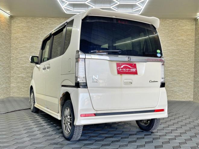N-BOXカスタムG Lパッケージ 4WD 5年保証 スマキー パワスラ 寒冷地仕様 禁煙 車検整備2年付 修復歴無