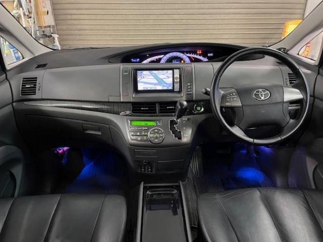 エスティマアエラス　レザーパッケージ　後期型　ワンオーナー　禁煙車　ＷＡＫＯＳバリアスコーティング済　社外１８インチＡＷ　社外１６ＡＷ＋スタッドレスタイヤ付　両側パワースライドドア　純正ブラックレザーシート　純正ＨＤＤナビ（フルセグ地デジ　ＤＶＤ再生　Ｂｌｕｅｔｏｏｔｈ）＋バックカメラ　コーナーセンサー　ＰＵＳＨスタート　スマートキー　クルーズコントロール　運転席パワーシート　２列目オットマン仕様　タイミングチェーン車　ＨＩＤ ヘッドライト 4WD 2400 5Dr