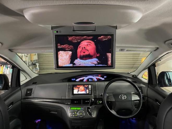 エスティマアエラス　レザーパッケージ　後期型　ワンオーナー　禁煙車　ＷＡＫＯＳバリアスコーティング済　社外１８インチＡＷ　社外１６ＡＷ＋スタッドレスタイヤ付　両側パワースライドドア　純正ブラックレザーシート　純正ＨＤＤナビ（フルセグ地デジ　ＤＶＤ再生　Ｂｌｕｅｔｏｏｔｈ）＋バックカメラ　コーナーセンサー　ＰＵＳＨスタート　スマートキー　クルーズコントロール　運転席パワーシート　２列目オットマン仕様　タイミングチェーン車　ＨＩＤ ヘッドライト 4WD 2400 5Dr