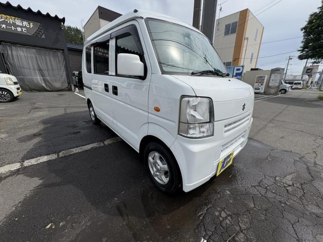 エブリィEVERY VAN 4WD JYOIN TURBO寒冷地仕様　TURBO Bluetoothフルセグナビ　リアヒーター　バイザー　アルミホイル　エンジンオイル交換　オイルエレメント交換　全磨き済み 4WD 660 ５Dr