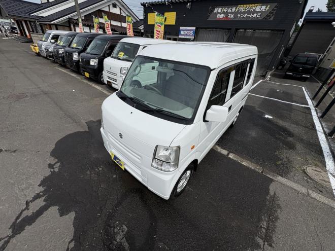 エブリィEVERY VAN 4WD JYOIN TURBO寒冷地仕様　TURBO Bluetoothフルセグナビ　リアヒーター　バイザー　アルミホイル　エンジンオイル交換　オイルエレメント交換　全磨き済み 4WD 660 ５Dr