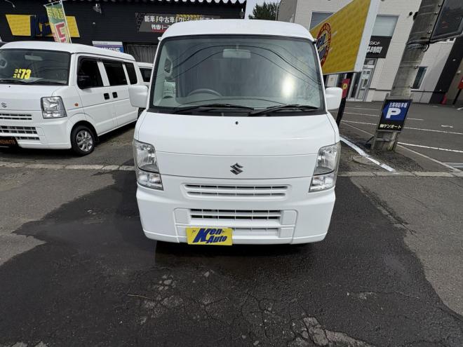 エブリィEVERY VAN 4WD JYOIN TURBO寒冷地仕様　TURBO Bluetoothフルセグナビ　リアヒーター　バイザー　アルミホイル　エンジンオイル交換　オイルエレメント交換　全磨き済み 4WD 660 ５Dr