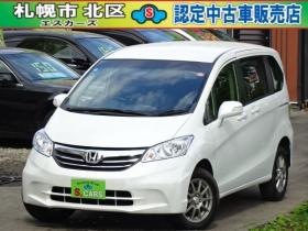 フリード　1.5 G ジャストセレクション 4WD　検R9.4　即 納 可　本州車 保証1年/走行距離無制限　4WD パワースライドドア　純正ナビ　ワンセグ　バックカメラ　HID　Bluetooth接続　ハーフレザーシート　ビルトインETC　ステアリングスイッチ 1500