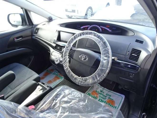 エスティマ2.4 アエラス 4WD　本州車　保証1年/走行距離無制限　4WD　両側パワースライドドア　パワーバックドア　純正ナビ　地デジ　バックカメラ　ETC　社外足回り 2400