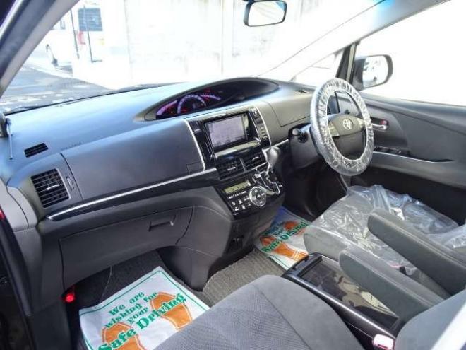 エスティマ2.4 アエラス 4WD　本州車　保証1年/走行距離無制限　4WD　両側パワースライドドア　パワーバックドア　純正ナビ　地デジ　バックカメラ　ETC　社外足回り 2400