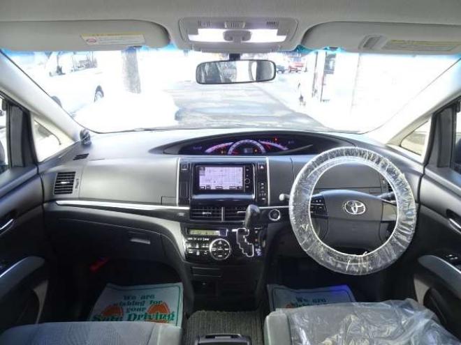 エスティマ2.4 アエラス 4WD　本州車　保証1年/走行距離無制限　4WD　両側パワースライドドア　パワーバックドア　純正ナビ　地デジ　バックカメラ　ETC　社外足回り 2400