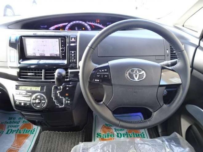 エスティマ2.4 アエラス 4WD　本州車　保証1年/走行距離無制限　4WD　両側パワースライドドア　パワーバックドア　純正ナビ　地デジ　バックカメラ　ETC　社外足回り 2400