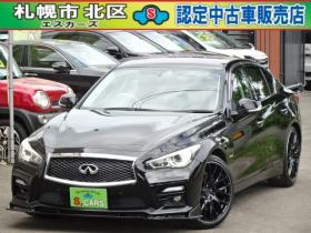 スカイライン　3.5 350GT FOUR ハイブリッド タイプSP　本州車　ハイブリットシステム保証2年/走行距離無制限　 4WD　黒革パワーシート　 エアロ 20AW  エスカーズカスタム　メーカーナビ　全方位カメラ　地デジ　シートメモリー　20AW　LEDヘッドライト 3500