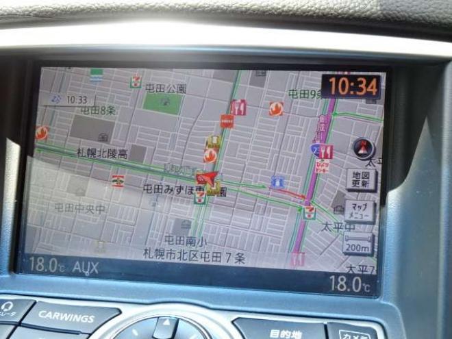 スカイラインクロスオーバー3.7 370GT FOUR タイプP 4WD　本州車　保証1年/走行距離無制限　メーカーナビ　パノラミックビューモニター　地デジ　BOSEサウンドシステム　本革パワーシート　シートヒーター　シートメモリー　社外20インチアルミ　純正エンジンスターター 3700