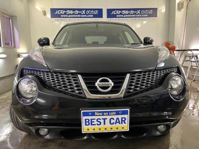 ジューク１６ＧＴ　Ｆｏｕｒ　タイプＶ　日産ＤＩＧターボ　寒冷地仕様　禁煙車　ＷＡＫＯＳバリアスコーティング済　社外１７インチＡＷ　社外１７ＡＷ＋スタッドレスタイヤ付　純正ナビ（フルセグ地デジ　ＤＶＤ再生　Ｂｌｕｅｔｏｏｔｈ）＋バックカメラ　純正エンジンスターター　ＰＵＳＨスタート　インテリジェントキー　横滑り防止装置　タイミングチェーン車 4WD 1600 5Dr