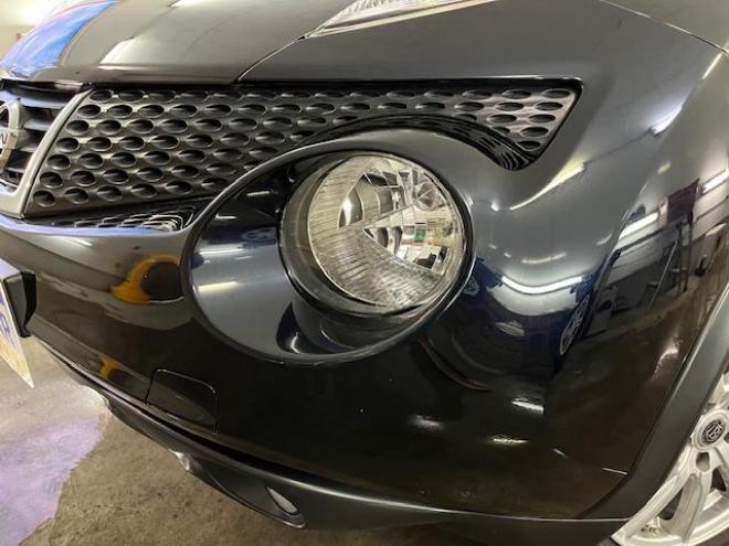 ジューク１６ＧＴ　Ｆｏｕｒ　タイプＶ　日産ＤＩＧターボ　寒冷地仕様　禁煙車　ＷＡＫＯＳバリアスコーティング済　社外１７インチＡＷ　社外１７ＡＷ＋スタッドレスタイヤ付　純正ナビ（フルセグ地デジ　ＤＶＤ再生　Ｂｌｕｅｔｏｏｔｈ）＋バックカメラ　純正エンジンスターター　ＰＵＳＨスタート　インテリジェントキー　横滑り防止装置　タイミングチェーン車 4WD 1600 5Dr