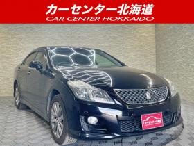 クラウン　アスリート2.5i-Fourナビパッケージ 4WD 5年保証 スマキー レザー 電動シート Bカメ 寒冷地仕様 禁煙 車検整備2年付