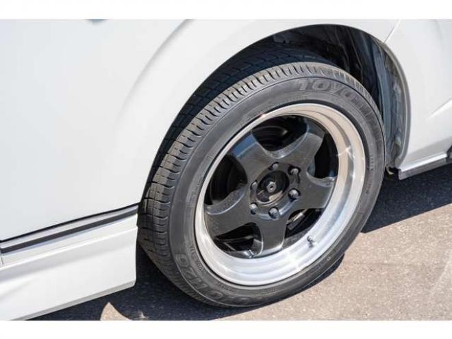 ハイエースバン2.8 スーパーGL ダークプライムII ロングボディ ディーゼルターボ 4WD　8インチナビTV 両側パワスラ ベッドキット 2800