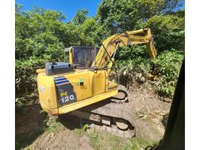 バックホー　PC120-8 配管付