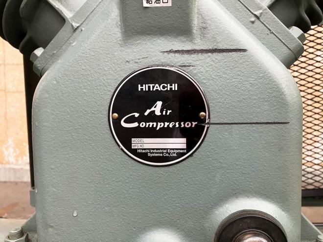 コンプレッサー日立　中古　三相200V　7.5馬力