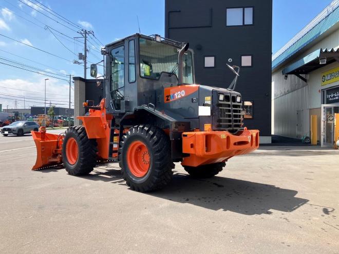 ホイールローダ日立　中古　ZW120　マルチプラウ