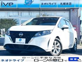 ノート　1.2S FOUR 4WD　ローンが不安な方＜優遇ローン＞本州仕入　寒冷地　ナビ　ワンセグTV　エマ―ジェンシーブレーキ 4WD