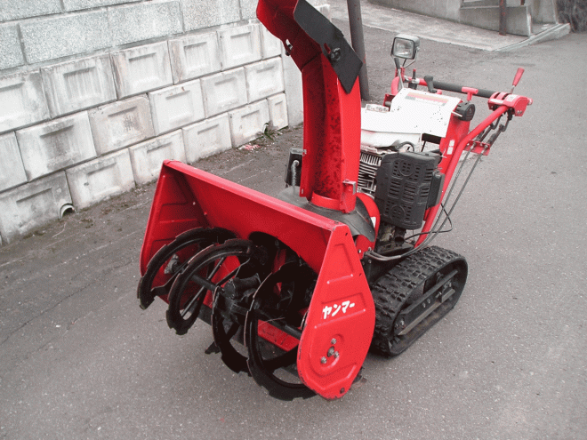 除雪機ヤンマー８馬力除雪機　ＹＳＲ－80Ｘ　左右電動シューター　整備済み　即使用可