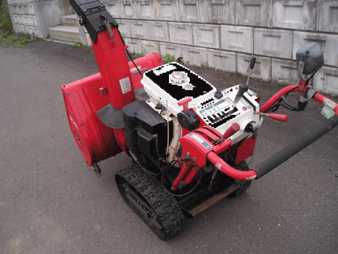 除雪機ヤンマー８馬力除雪機　ＹＳＲ－80Ｘ　左右電動シューター　整備済み　即使用可