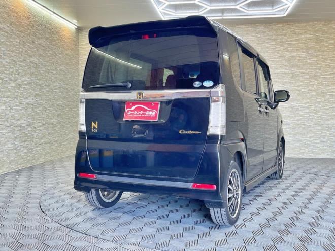 N-BOXGターボパッケージ 4WD 5年保証 スマキー 両側パワスラ ナビTV ETC  寒冷地仕様 禁煙 車検整備2年付 修復歴無