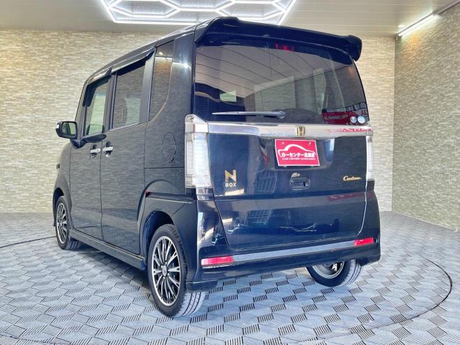 N-BOXGターボパッケージ 4WD 5年保証 スマキー 両側パワスラ ナビTV ETC  寒冷地仕様 禁煙 車検整備2年付 修復歴無