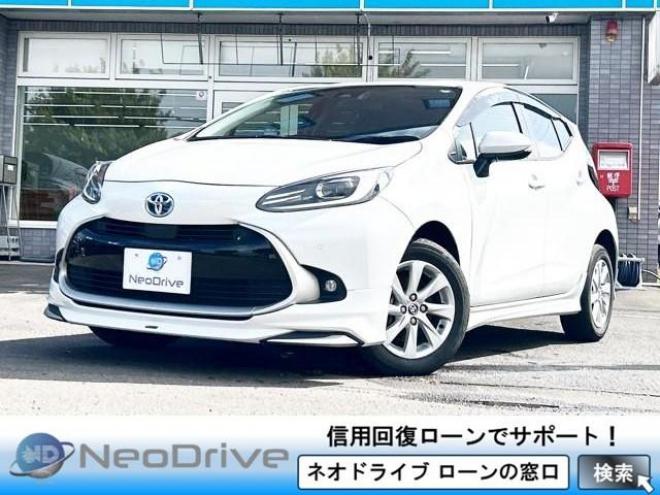 アクア1.5Z E-Four 4WD　ローンが不安な方＜優遇ローン＞本州仕入　モデリスタエアロ　10.5インチディスプレイオーディオ 4WD