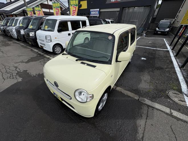 ミラココアMIRA  COCOA 4WD X　禁煙車　管理車両　スマートキースペアーキー　フルセグ地デジナビ　USB フットランプ　アルミホイル　バイザー　アイドリングストップ　寒冷地使用　ウォータポンプ交換　バッテリー交換　エンジンオイル交換 4WD 660 5Dr