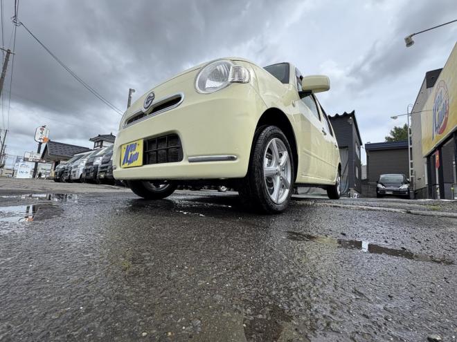 ミラココアMIRA  COCOA 4WD X　禁煙車　管理車両　スマートキースペアーキー　フルセグ地デジナビ　USB フットランプ　アルミホイル　バイザー　アイドリングストップ　寒冷地使用　ウォータポンプ交換　バッテリー交換　エンジンオイル交換 4WD 660 5Dr