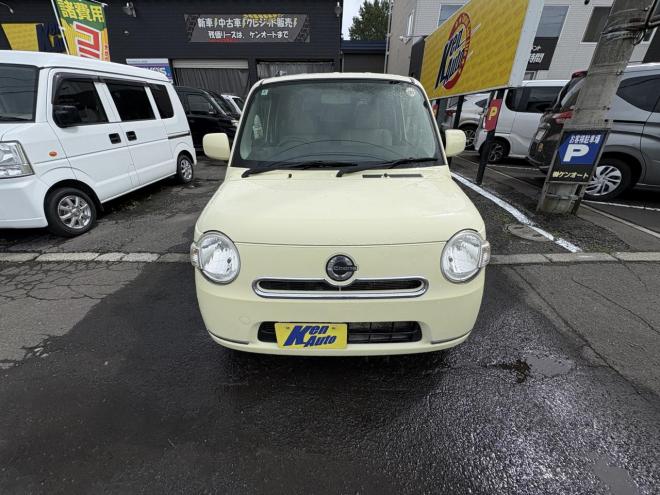ミラココアMIRA  COCOA 4WD X　禁煙車　管理車両　スマートキースペアーキー　フルセグ地デジナビ　USB フットランプ　アルミホイル　バイザー　アイドリングストップ　寒冷地使用　ウォータポンプ交換　バッテリー交換　エンジンオイル交換 4WD 660 5Dr