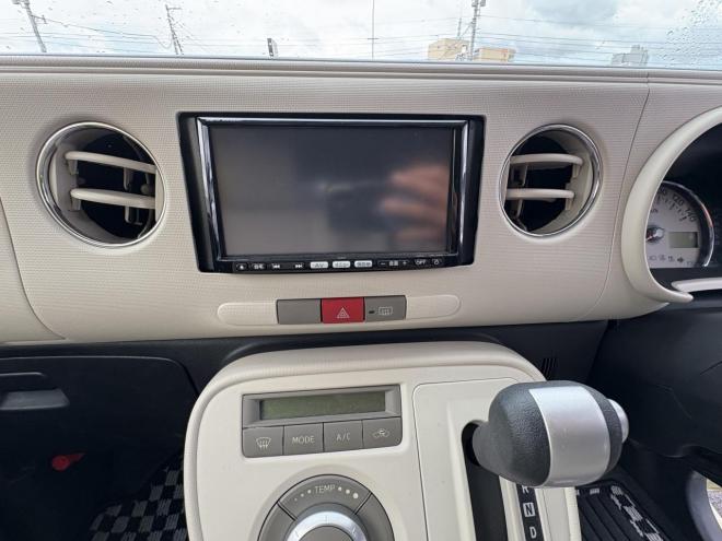 ミラココアMIRA  COCOA 4WD X　禁煙車　管理車両　スマートキースペアーキー　フルセグ地デジナビ　USB フットランプ　アルミホイル　バイザー　アイドリングストップ　寒冷地使用　ウォータポンプ交換　バッテリー交換　エンジンオイル交換 4WD 660 5Dr