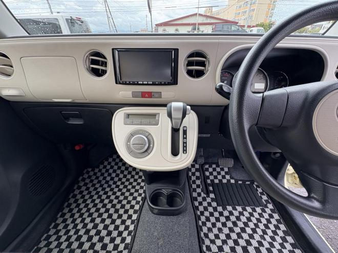 ミラココアMIRA  COCOA 4WD X　禁煙車　管理車両　スマートキースペアーキー　フルセグ地デジナビ　USB フットランプ　アルミホイル　バイザー　アイドリングストップ　寒冷地使用　ウォータポンプ交換　バッテリー交換　エンジンオイル交換 4WD 660 5Dr
