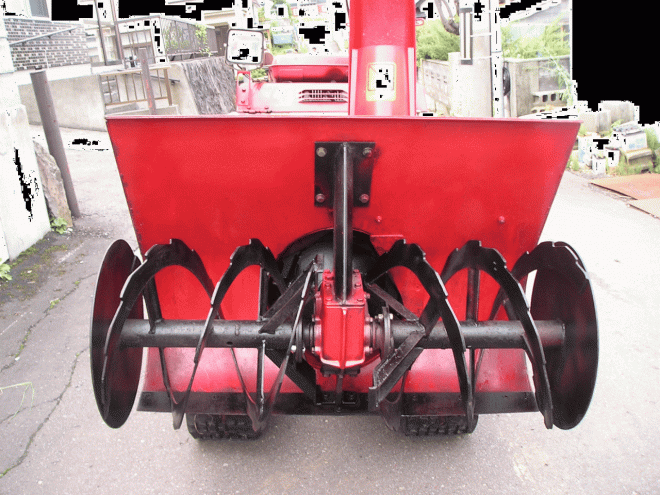 除雪機ワドーＳＳ－100　オーガ上下油圧式ローリング付　ガソリンエンジン　整備済み　即使用可