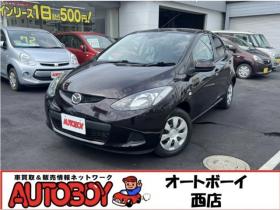 デミオ　1.3 13C 4WD　純正オーディオ・切替4WD 1300