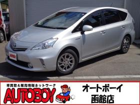 プリウスα　1.8 S チューン ブラック　ワンオーナー　純正ナビ　純正エンスタ　　スペアキー 2WD 1800
